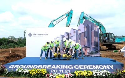 SYNTHESIS DEVELOPMENT GELAR GROUNDBREAKING CEREMONY SYNTHESIS HUIS